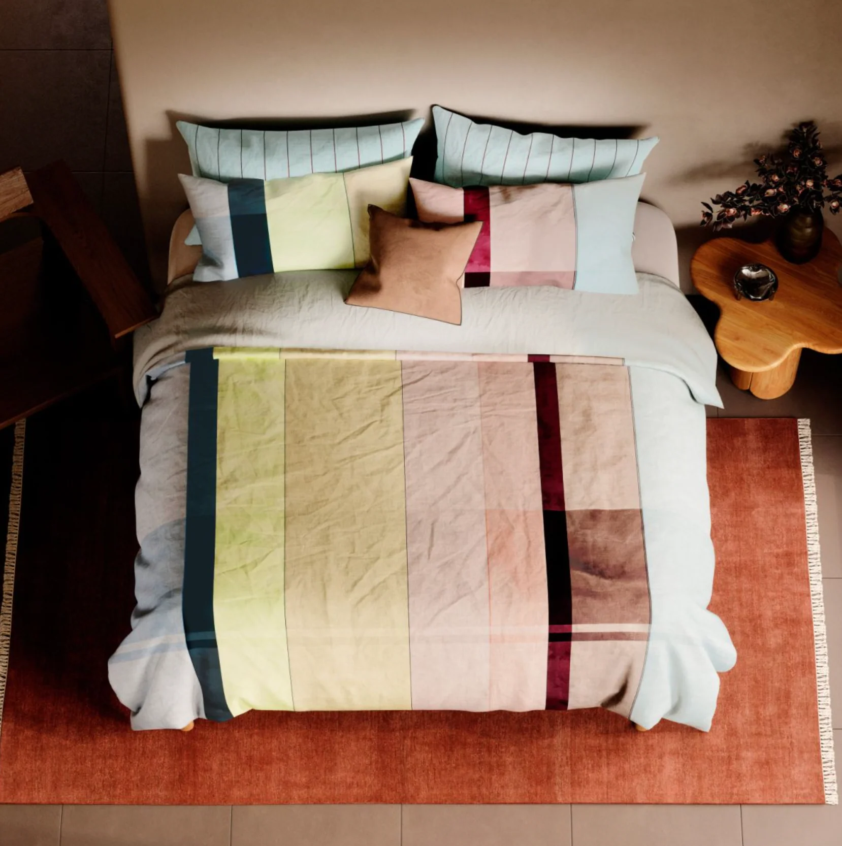 Abbotson Abstract Quilt Cover - Image 3