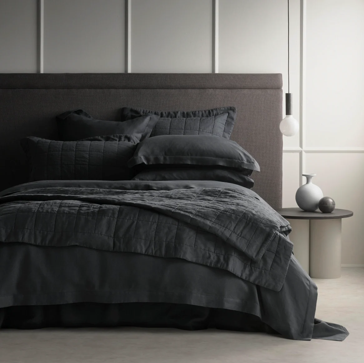 Abbotson Linen Bed Cover - Image 5