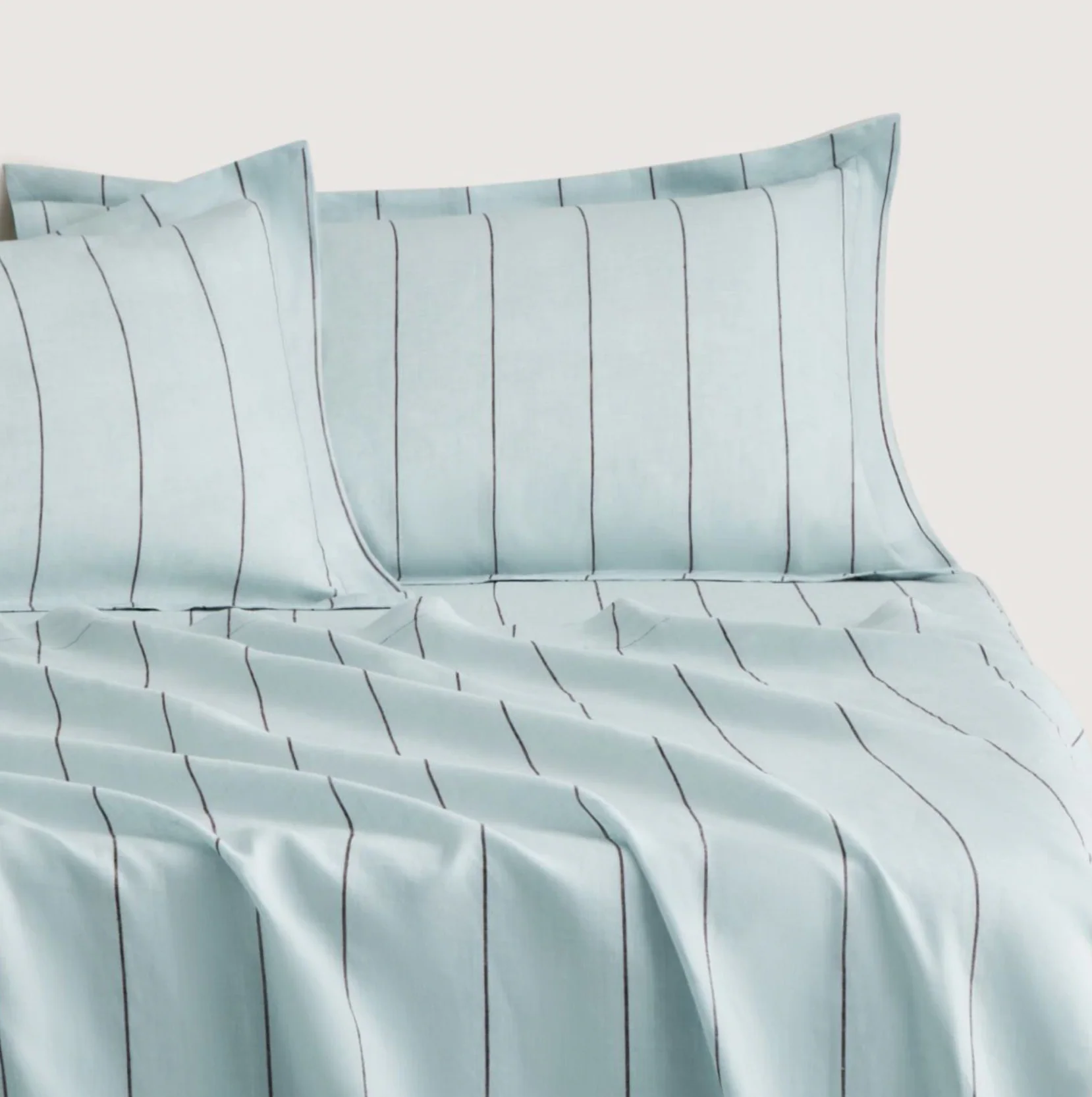 Abbotson Linen Stripe Flat Sheet - Image 5