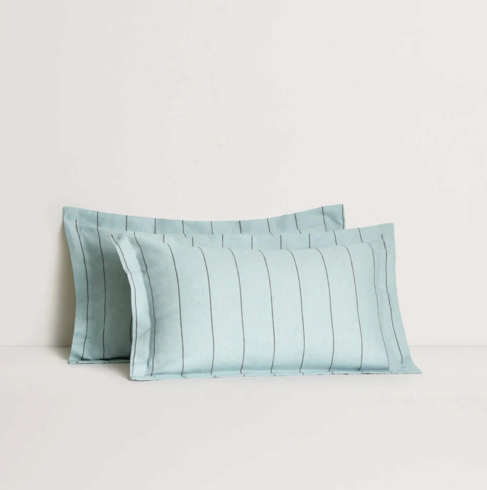 Abbotson Linen Stripe Tailored Pillowcase Pair - Image 2