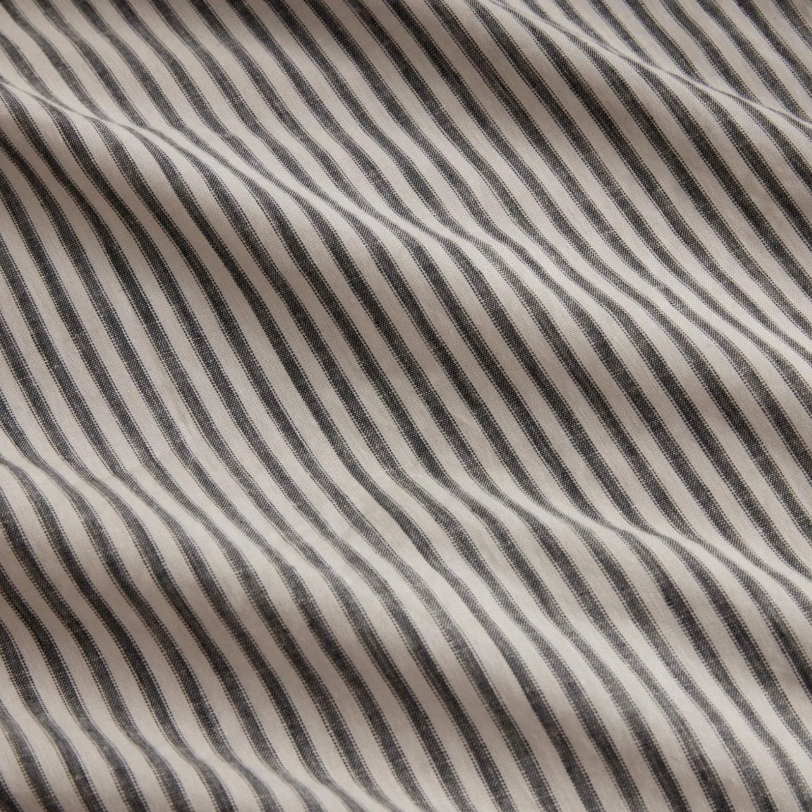 Abbotson Linen Ticking Stripe European Pillowcase - Image 2