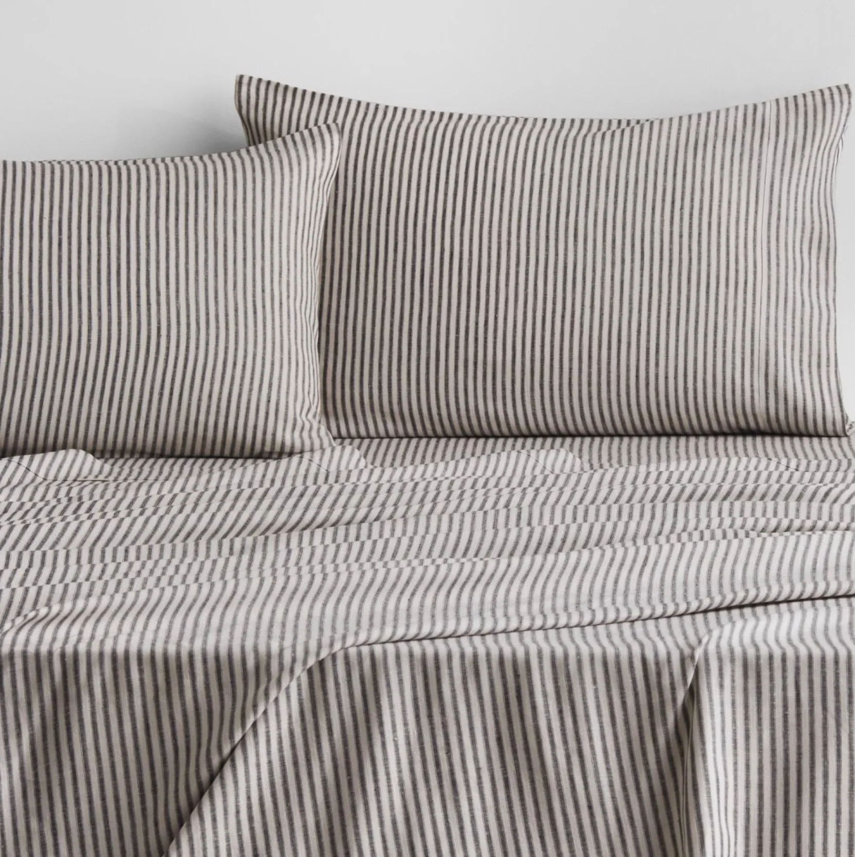 Abbotson Ticking Stripe Fitted Sheet