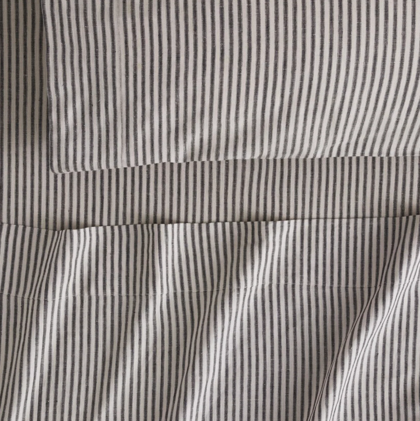 Abbotson Ticking Stripe Fitted Sheet - Image 2