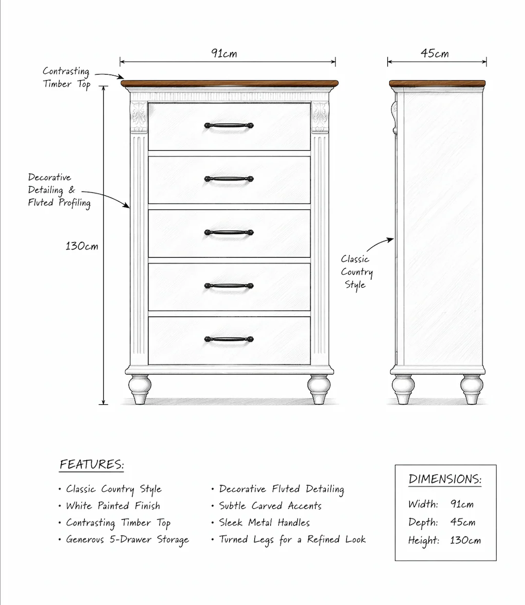 Agathon Chest Of Drawers - Image 2