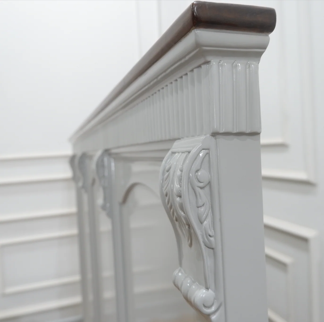 Agathon Wood Bed Frame - Image 5