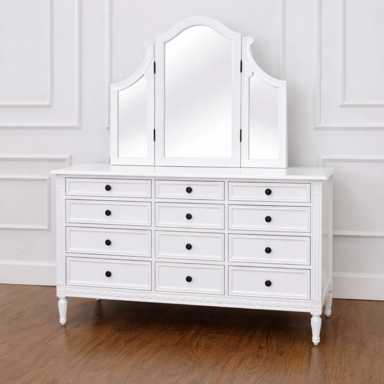 Andorra Dressing Table with Mirror - Image 4