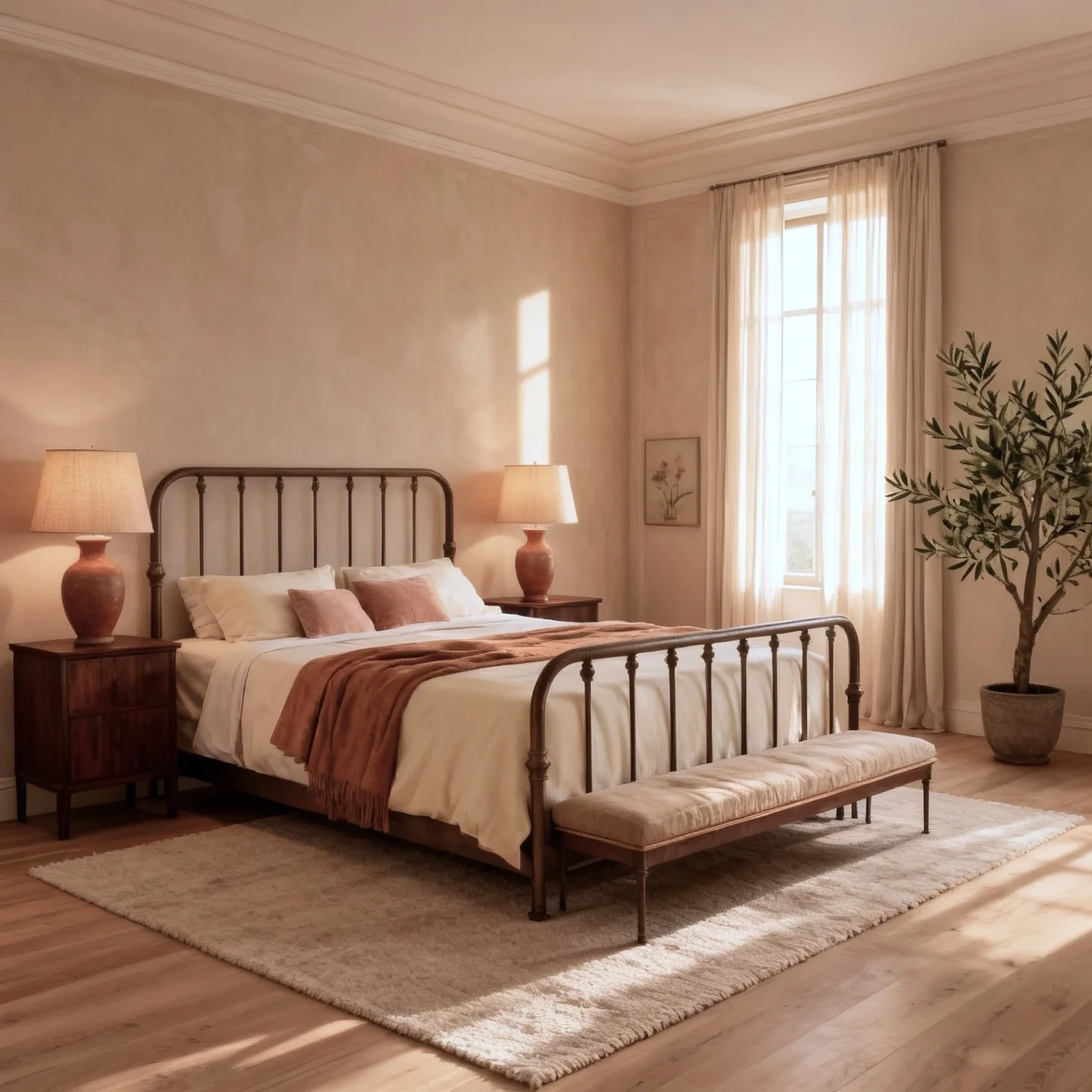 Artem Cast Iron Bed Frame - Image 17
