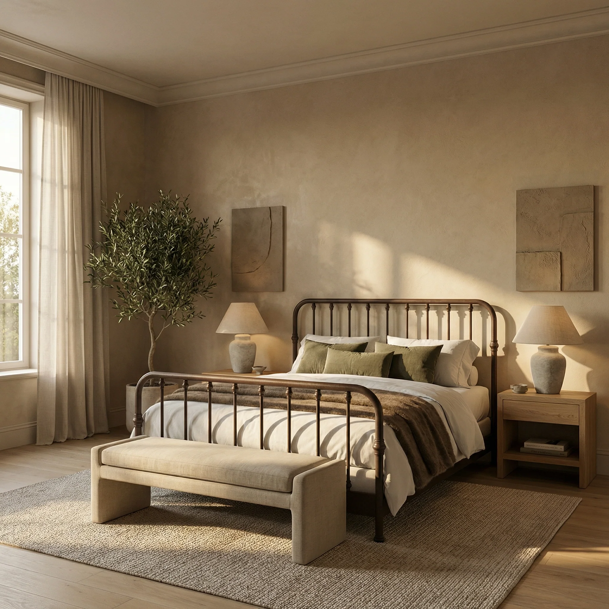 Artem Cast Iron Bed Frame - Image 21