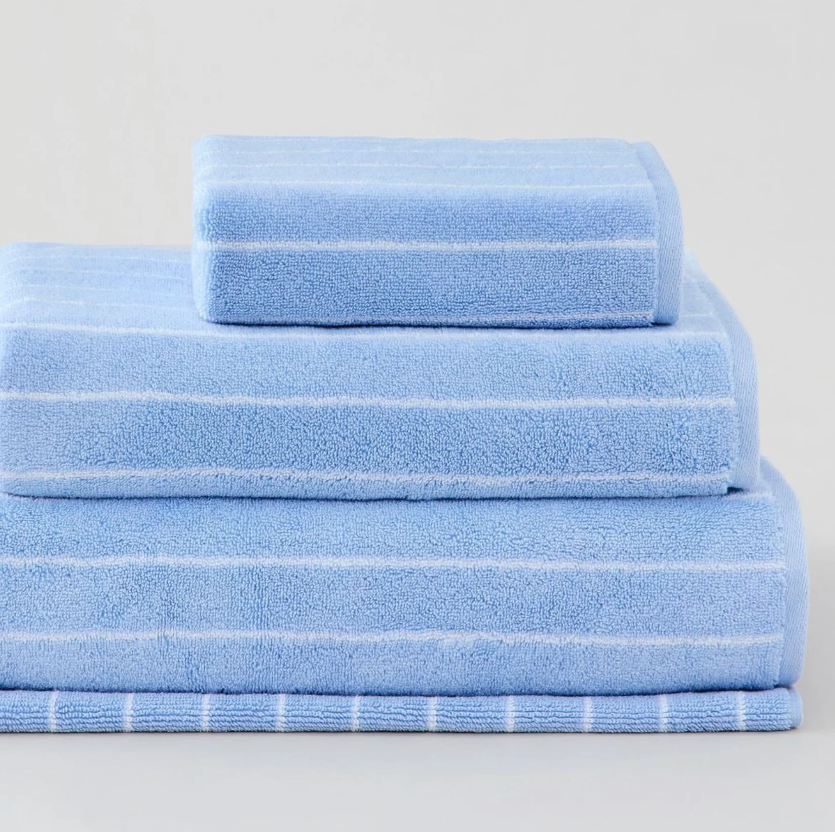 Aven Australian Cotton Stripe Bath Mat - Image 3