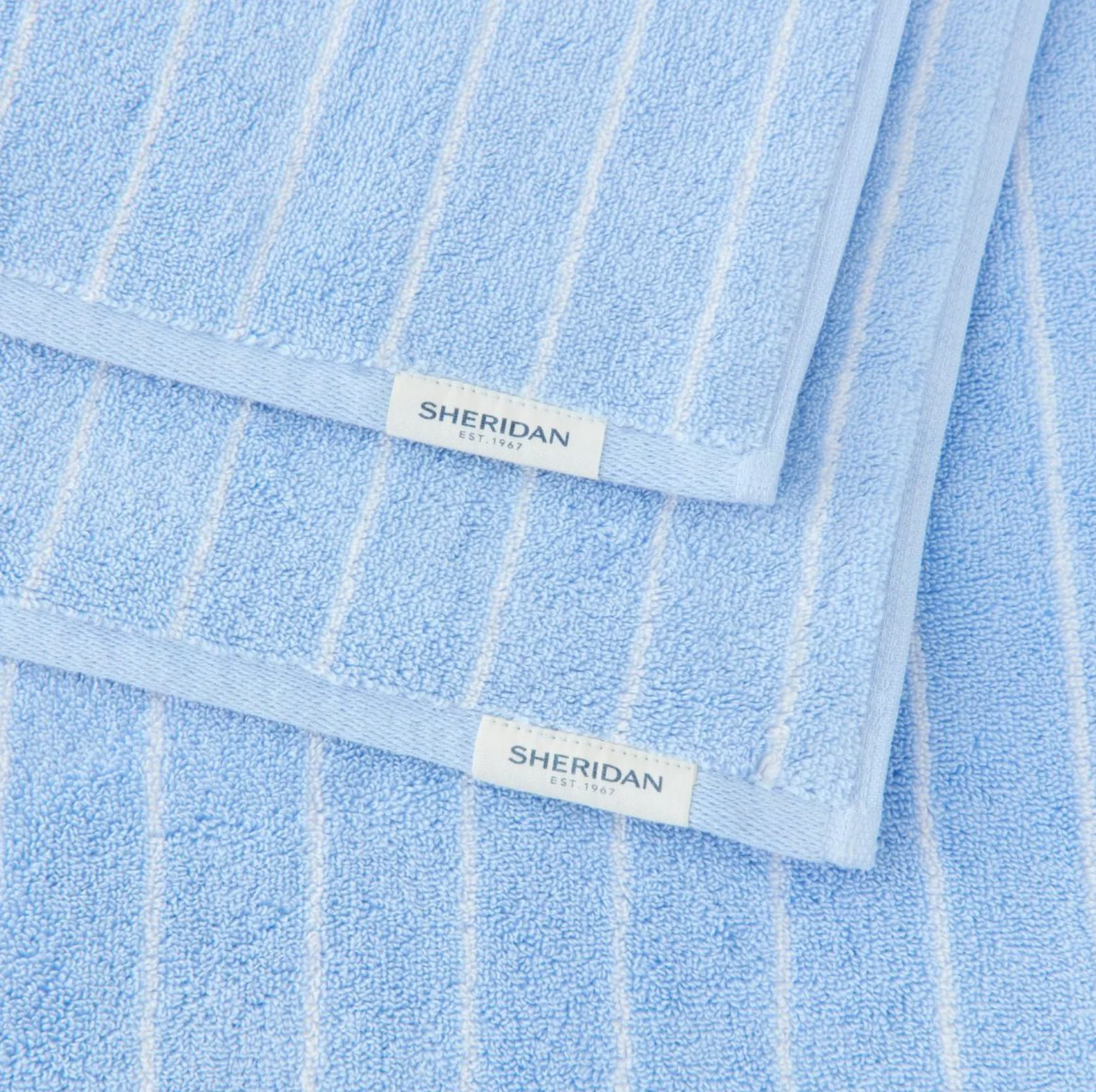 Aven Australian Cotton Stripe Bath Mat - Image 8