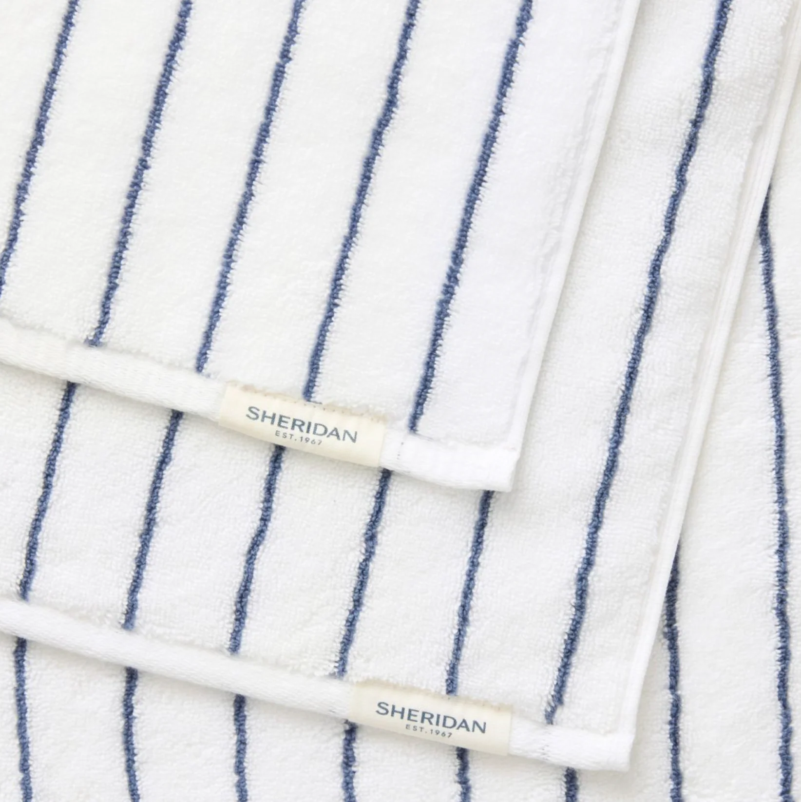 Aven Australian Cotton Stripe Bath Sheet - Image 7