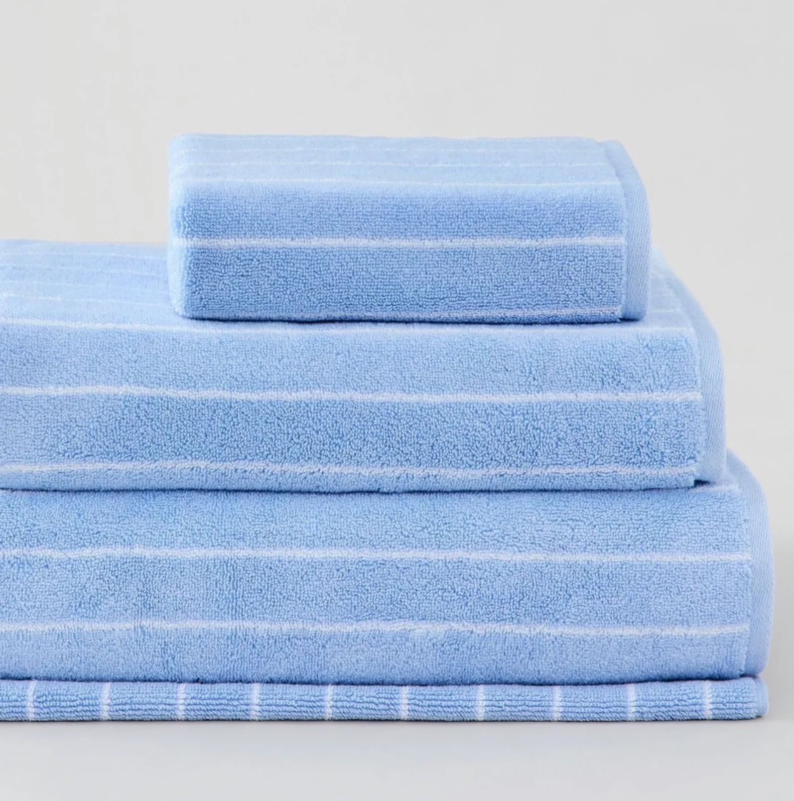 Aven Australian Cotton Stripe Hand Towel - Image 3