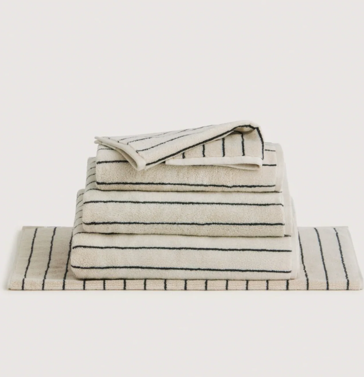 Aven Australian Cotton Stripe Face Washer - Image 5