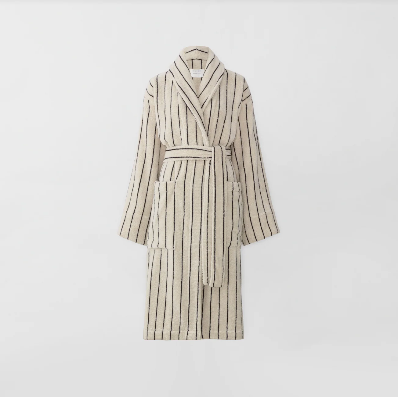 Aven Australian Stripe Cotton Robe - Image 4