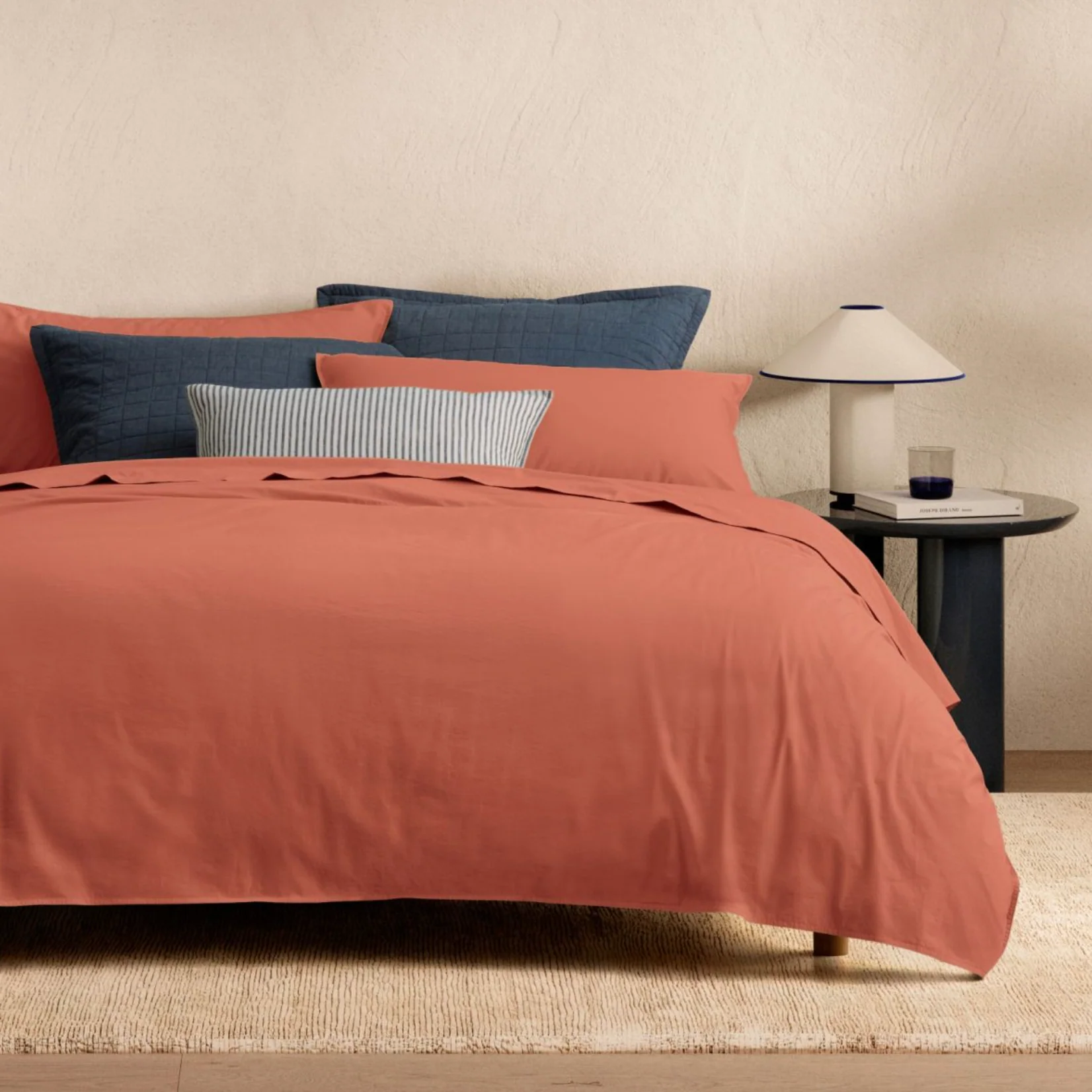Bayley Washed Percale Quilt Cover Set - Image 5