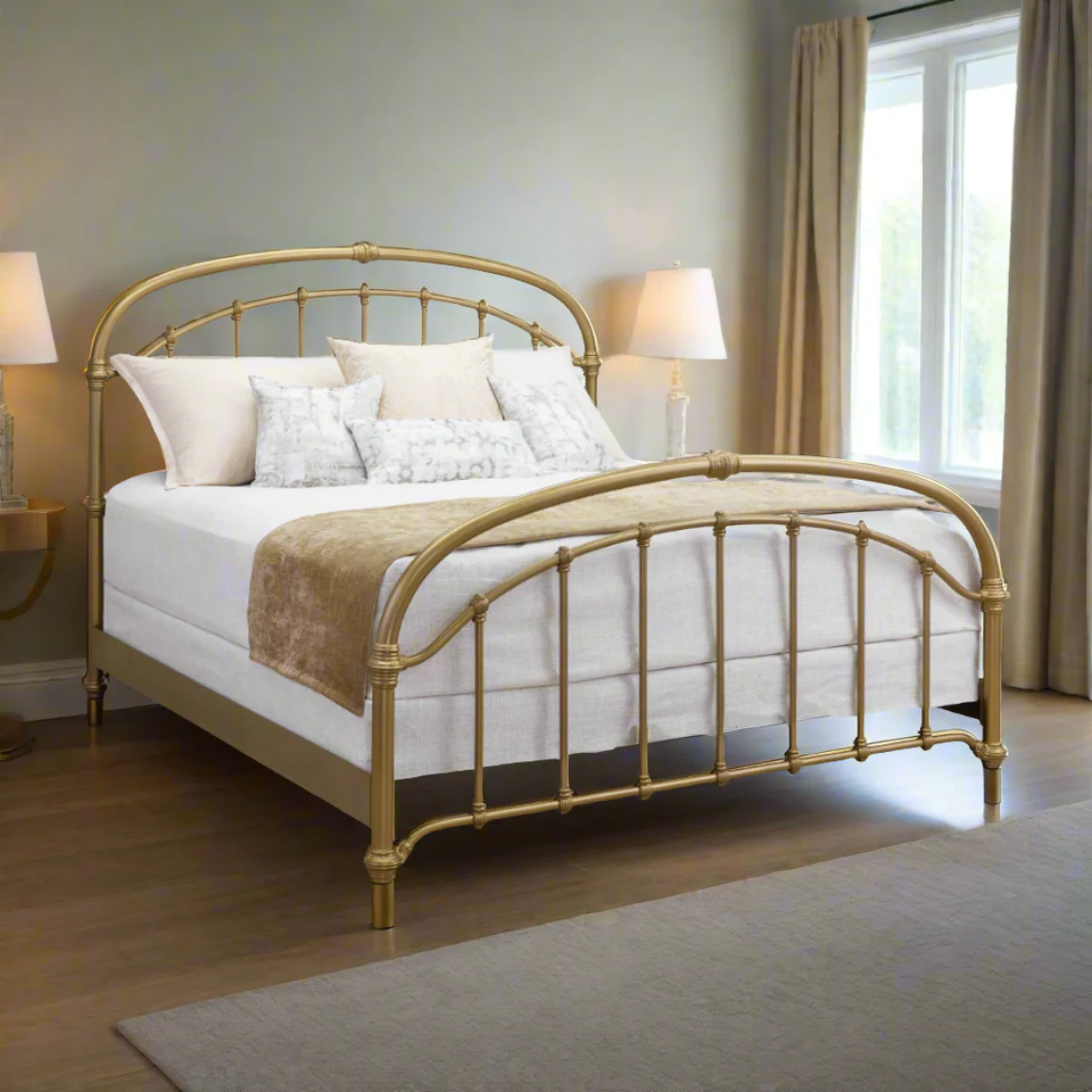Birmingham Cast Iron Bed Frame - Image 3