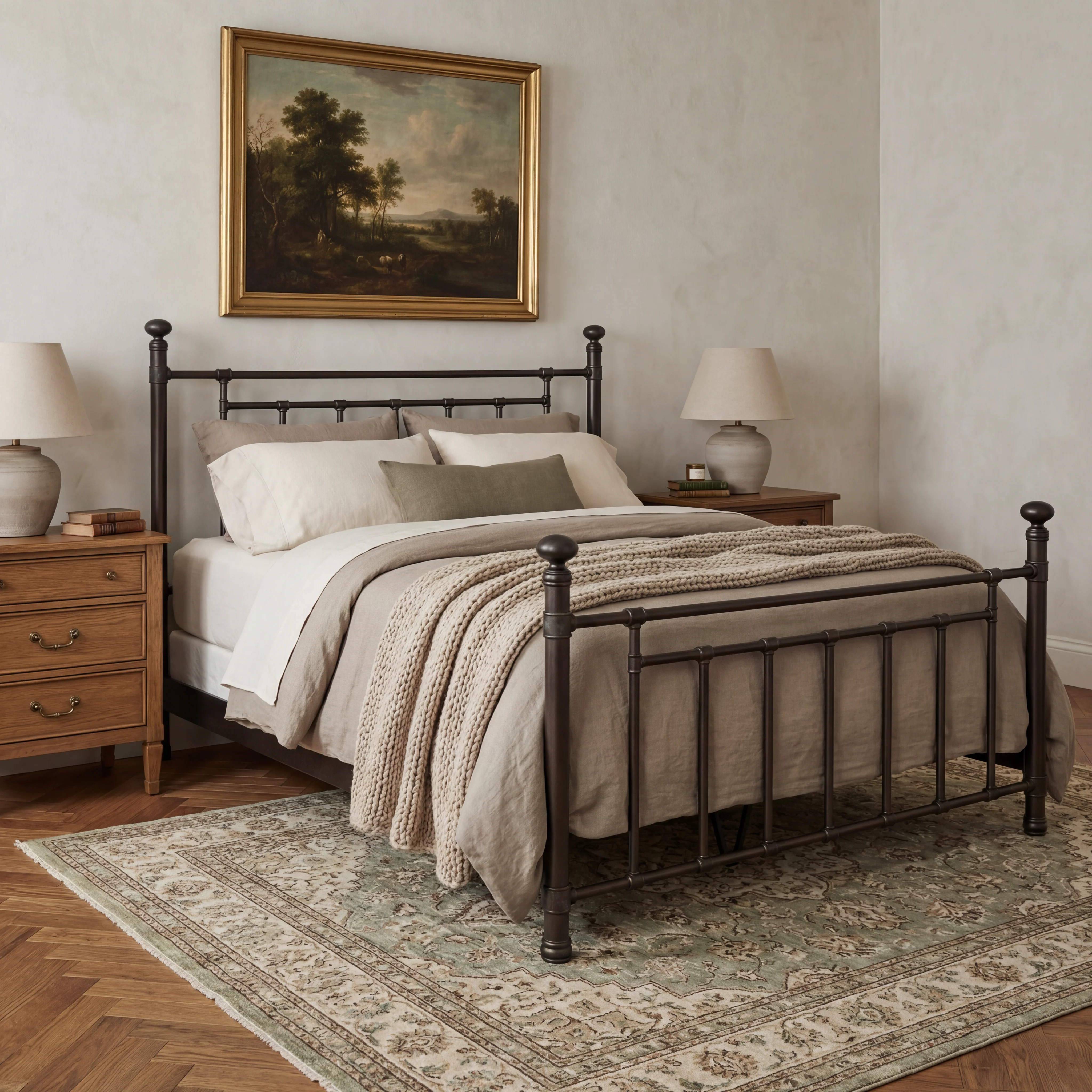 Blake Cast Iron Bed Frame - Image 9