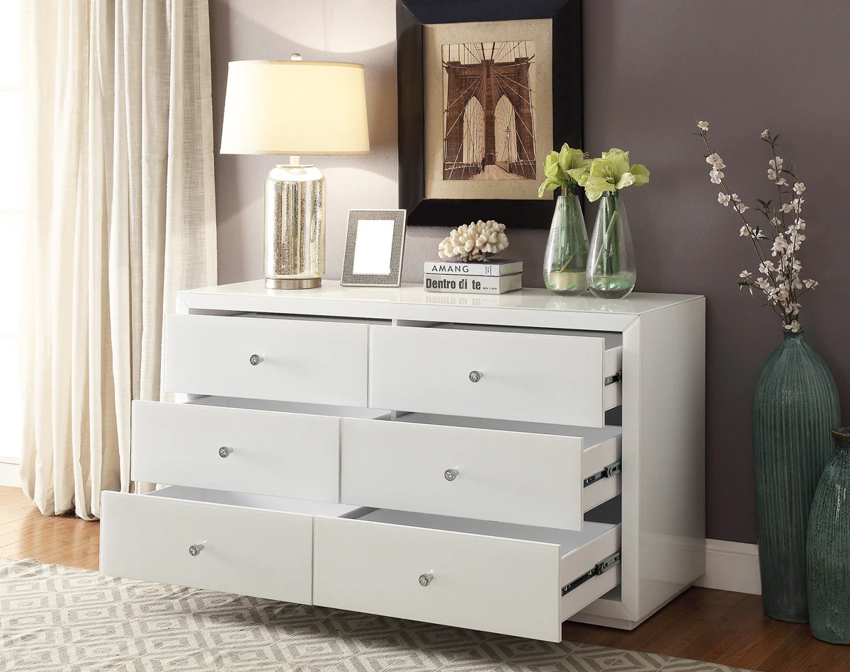 Boulevard Dressing Table - White - Image 2