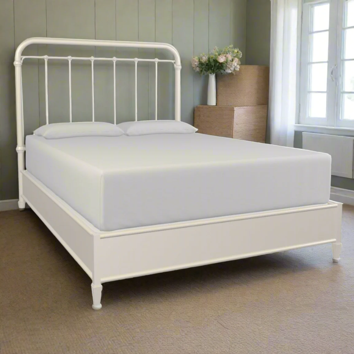 Braden Cast Iron Bed Frame with Surround Frame - Image 3