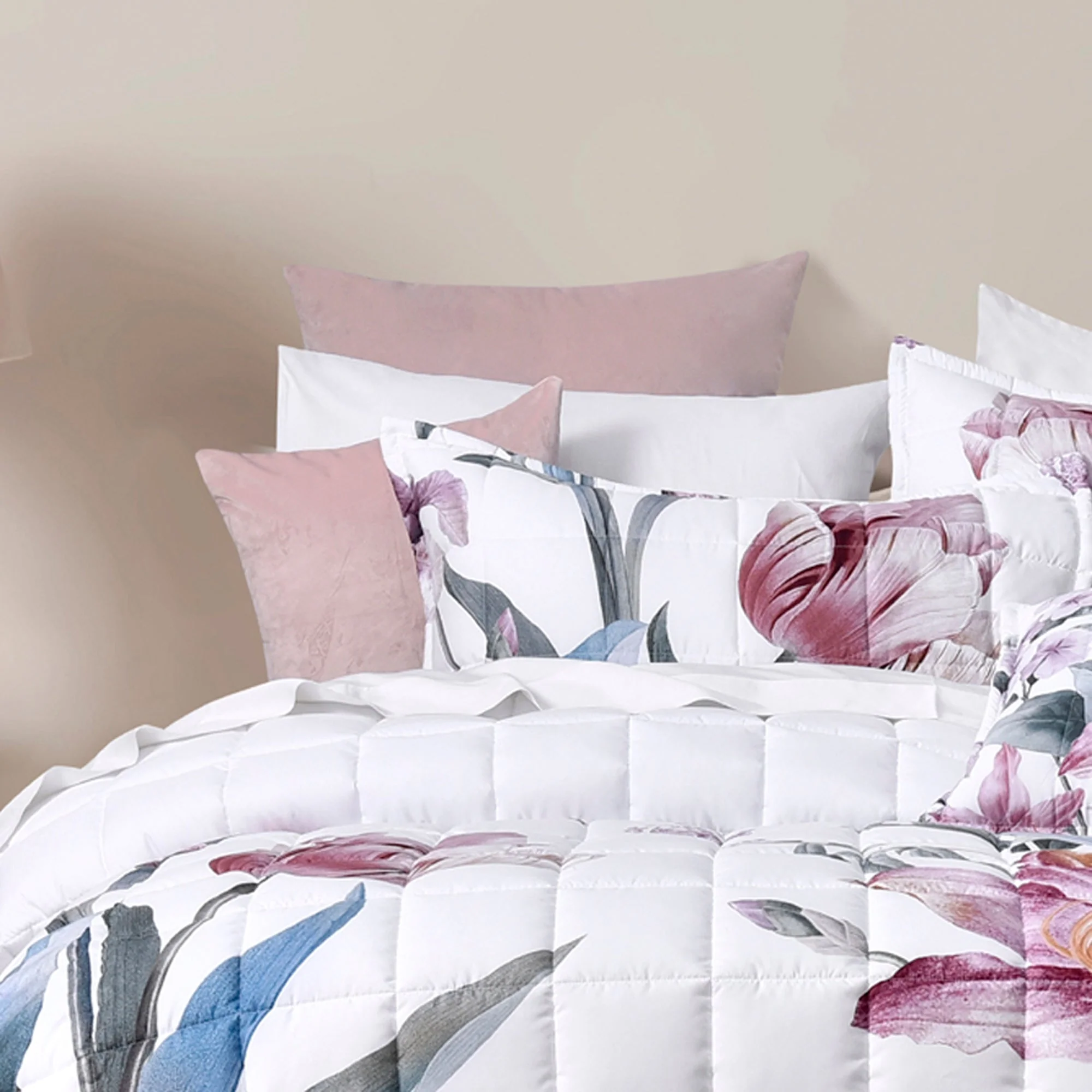 Carmela Bedspread Set White - Image 2
