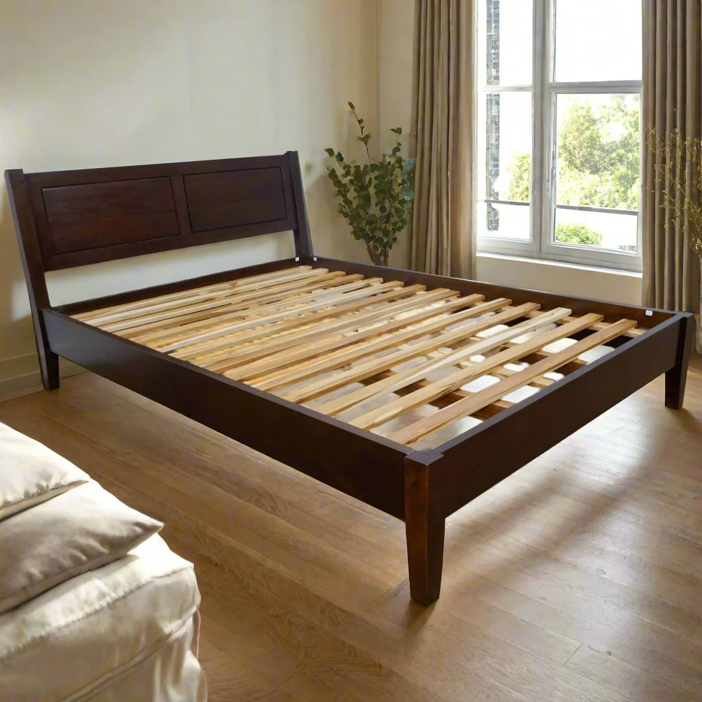 Charles Wood Bed Frame Low Profile - Image 5