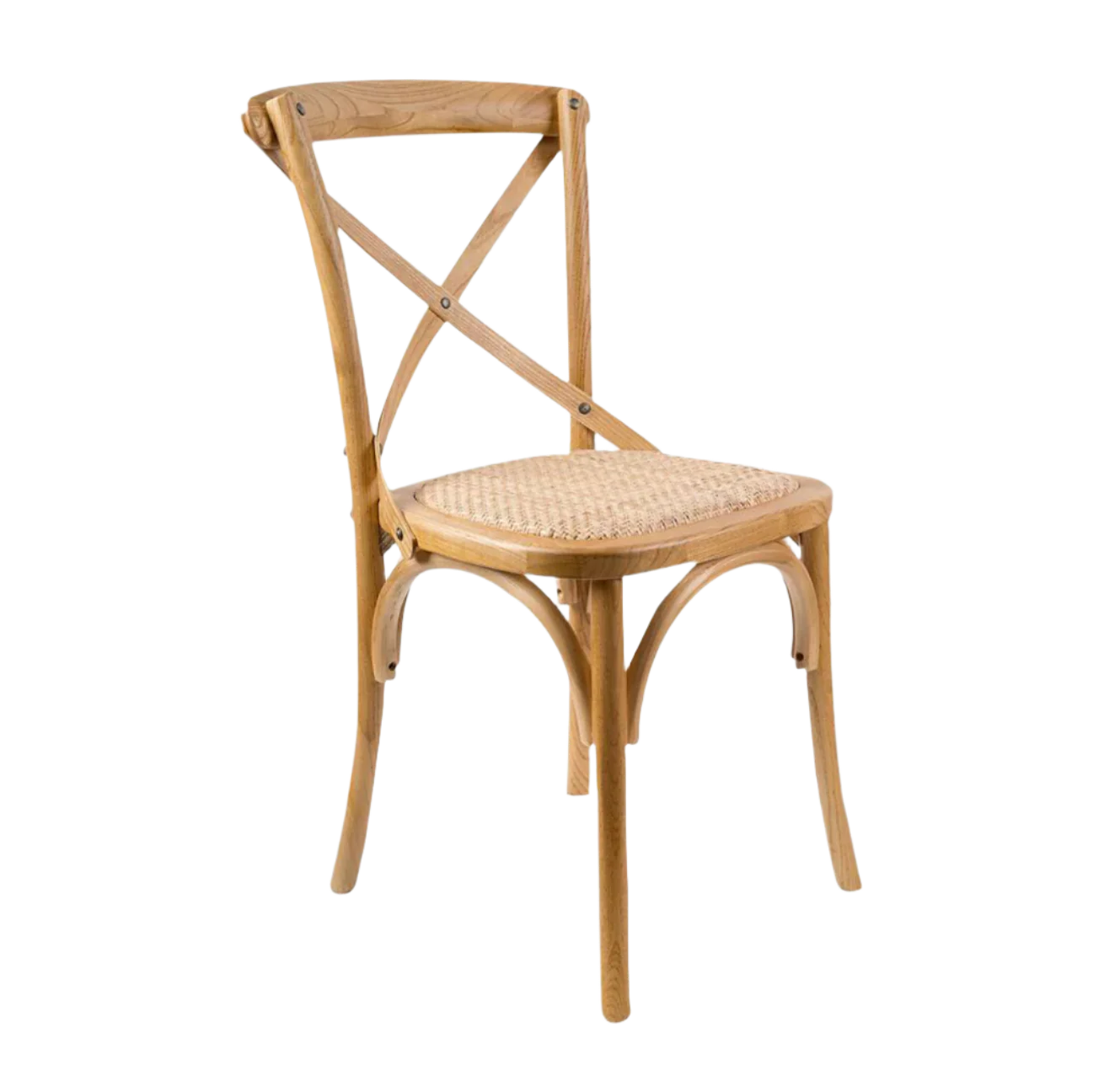 Rattan Dining Chair Natural - Image 2