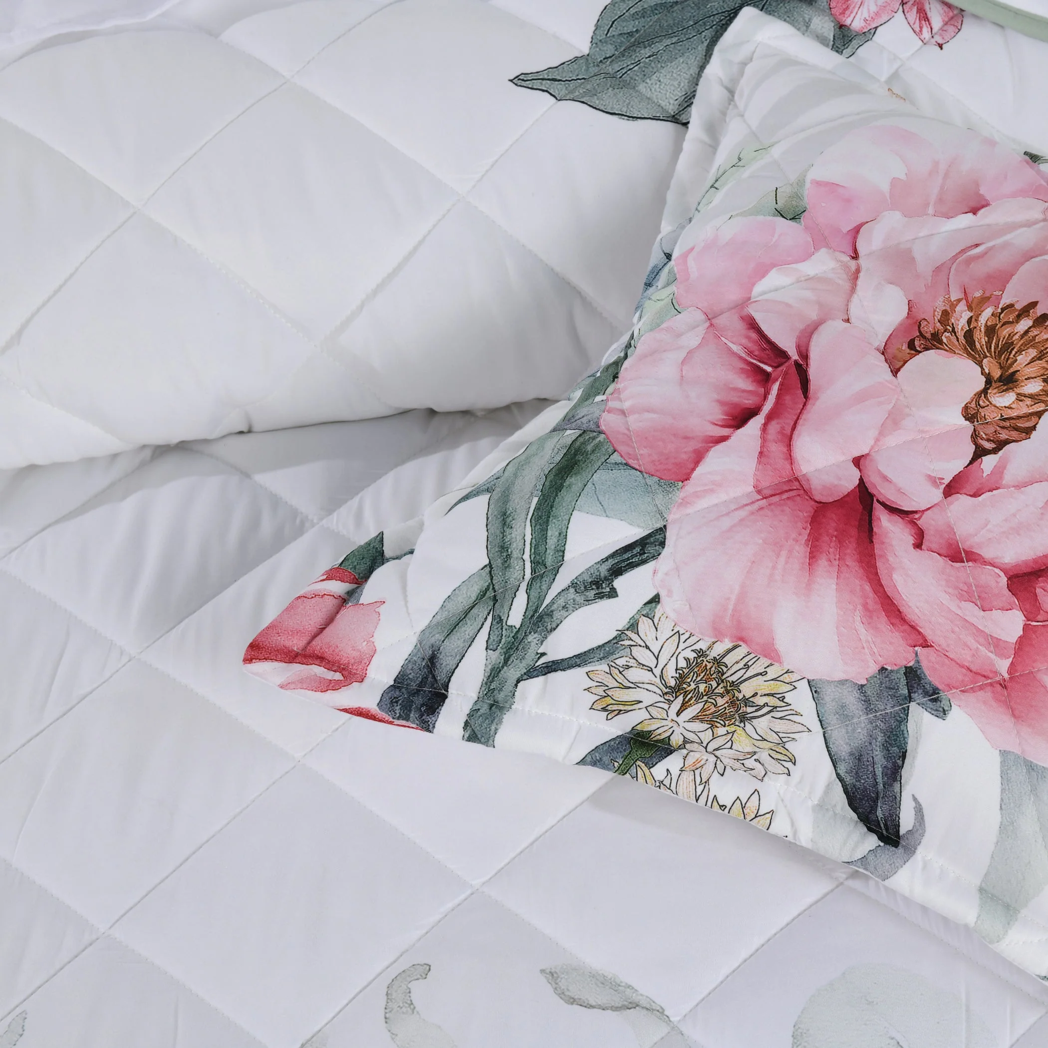 Coleraine Bedspread Set White - Image 3