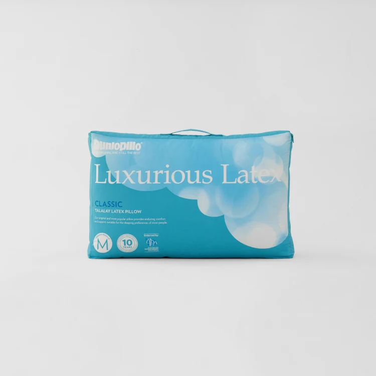 Luxurious Latex Classic Medium Profile & Feel Pillow - Image 6