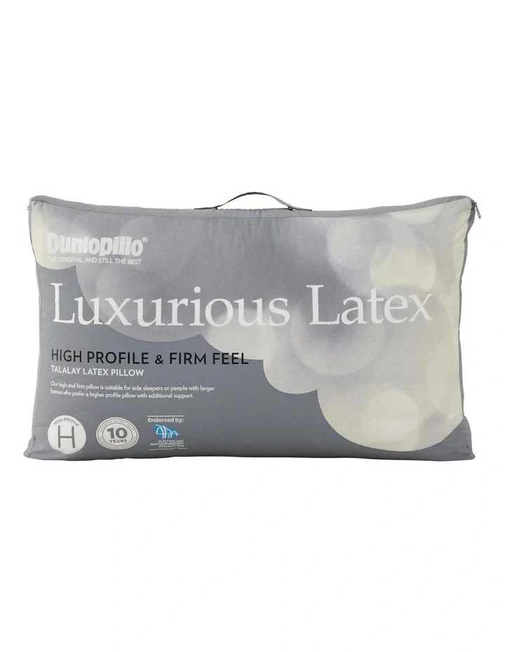Luxurious Latex High Profile & Firm Feel Pillow - Image 5