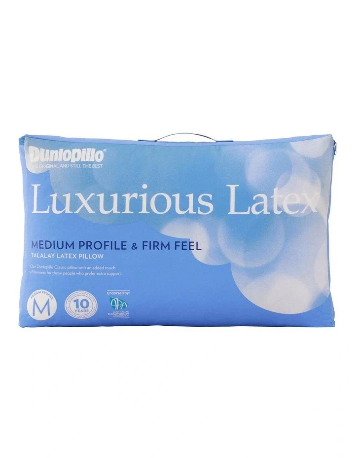 Luxurious Latex Medium Profile & Firm Feel Pillow - Image 5