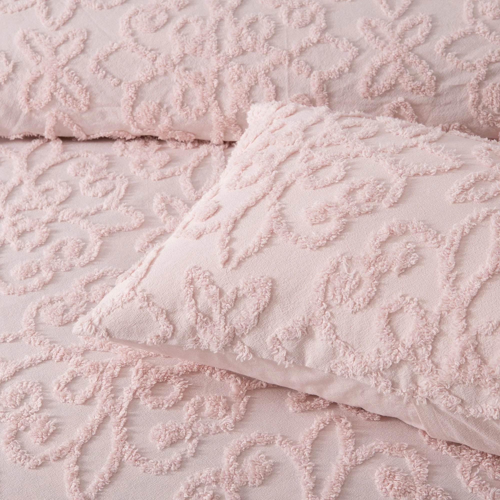 Ella Bedspread Set Blush - Image 3