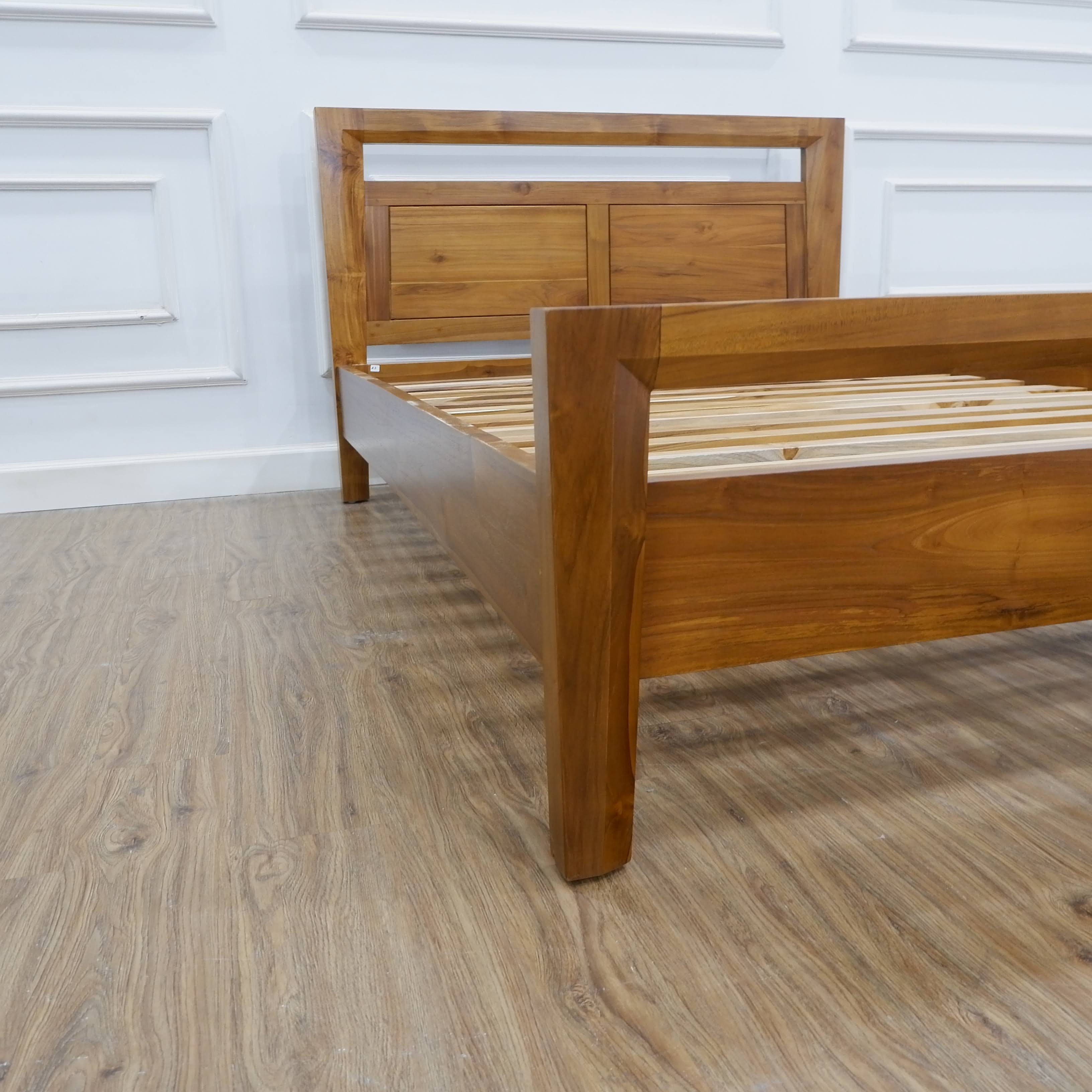 Felipe Wood Bed Frame - Image 6