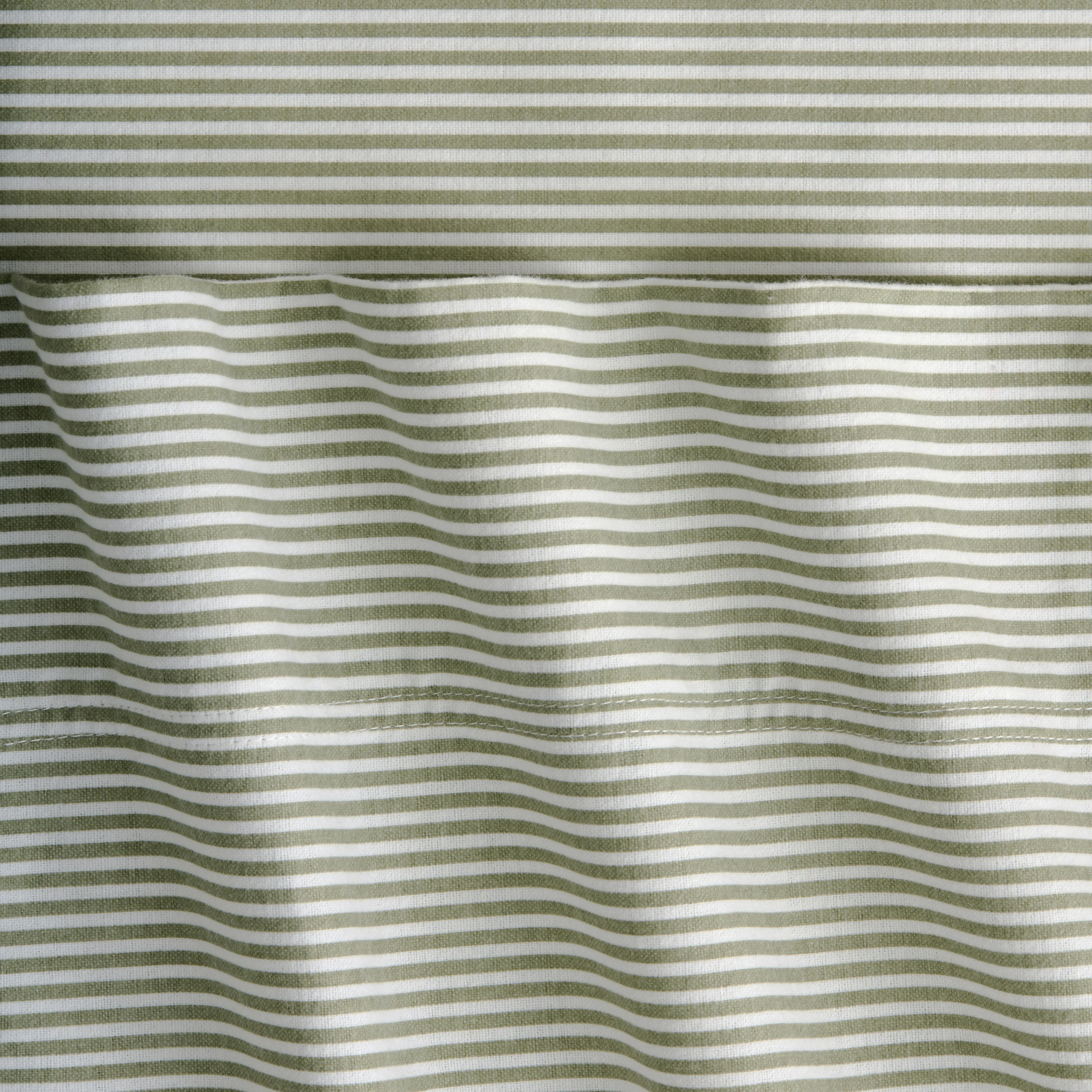 Flannelette Lenny Stripe Sheet Set - Image 2