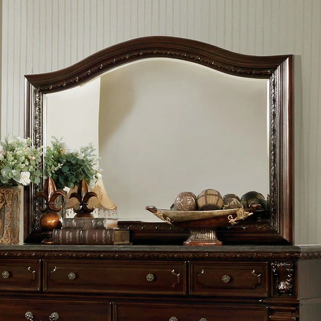 Fort Worth Mirror - Dark Cherry