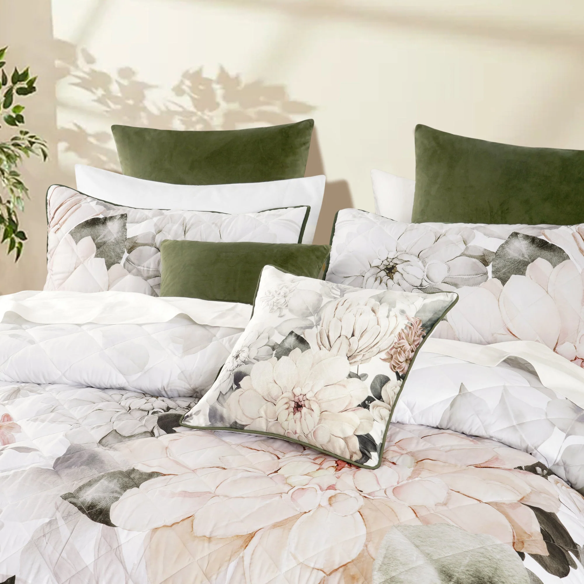 Giselle Coverlet Set White - Image 2