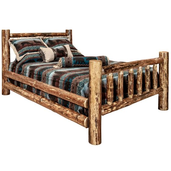 Glacier Country Wood Bed Frame - Image 2