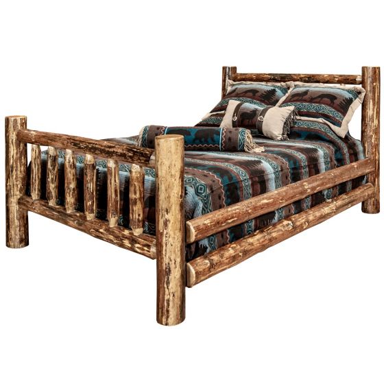 Glacier Country Wood Bed Frame - Image 4