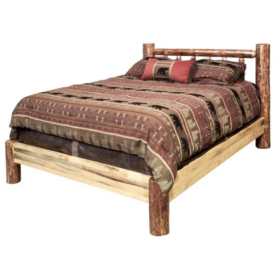 Glacier Country Wood Bed Frame  Low Foot - Image 2