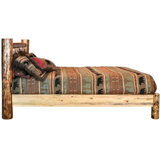 Glacier Country Wood Bed Frame  Low Foot - Image 4