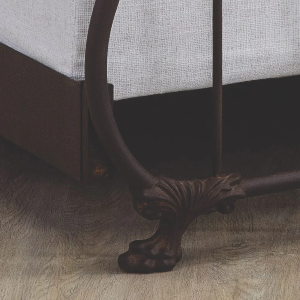 Hamilton Cast Iron Bed Frame - Image 6