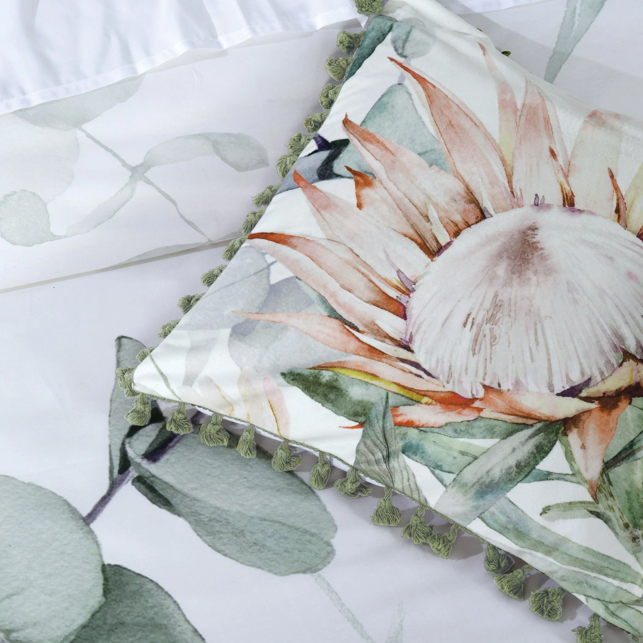 Helensvale Quilt Cover Set White - Image 4