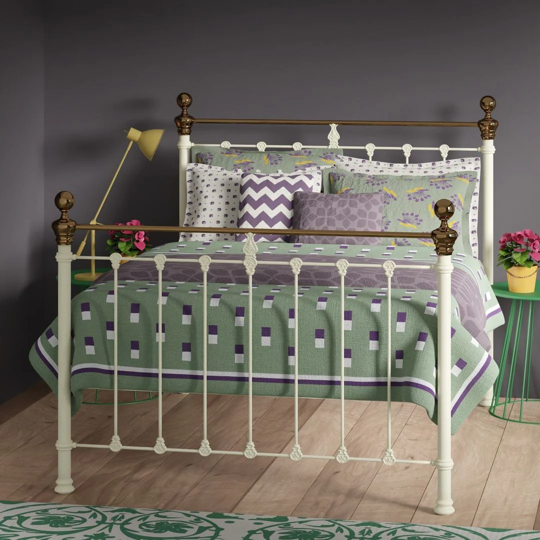 Hobart Cast Iron Bed Frame - Image 18