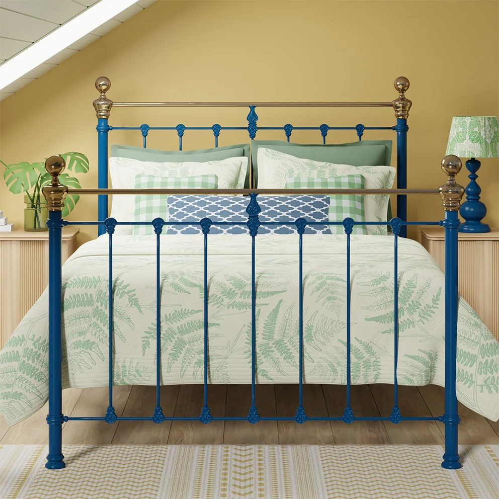 Hobart Cast Iron Bed Frame - Image 19