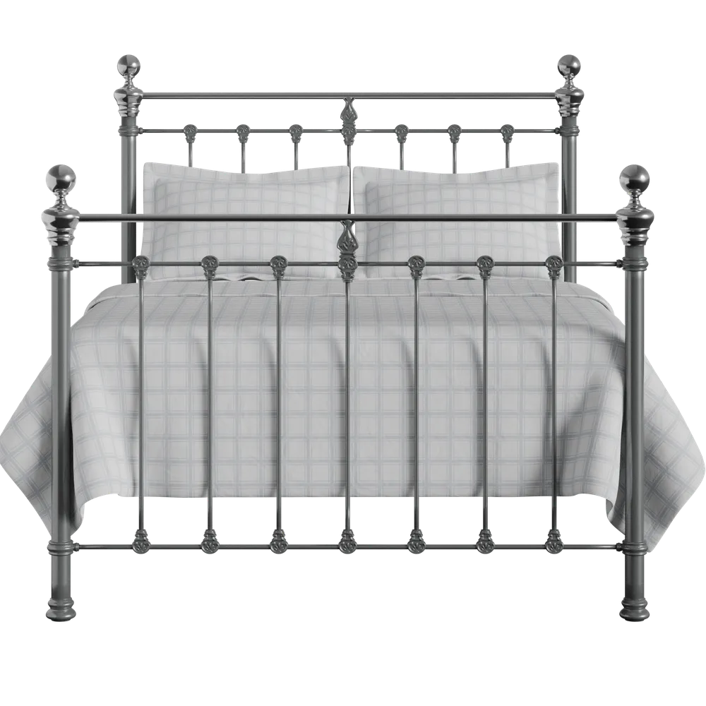 Hobart Cast Iron Bed Frame - Image 8