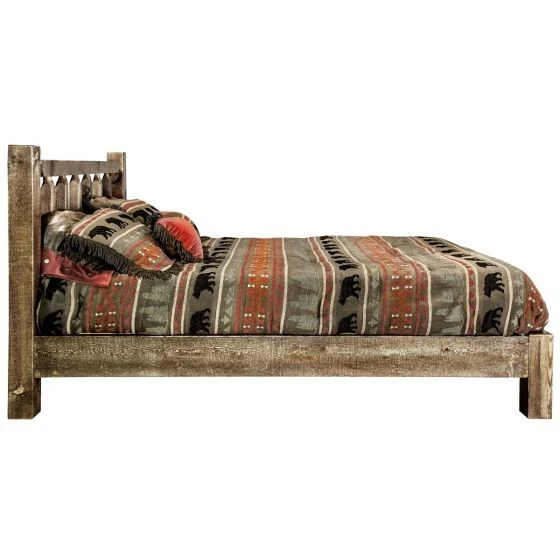 Homestead Wood Bed Frame Low Foot - Image 4