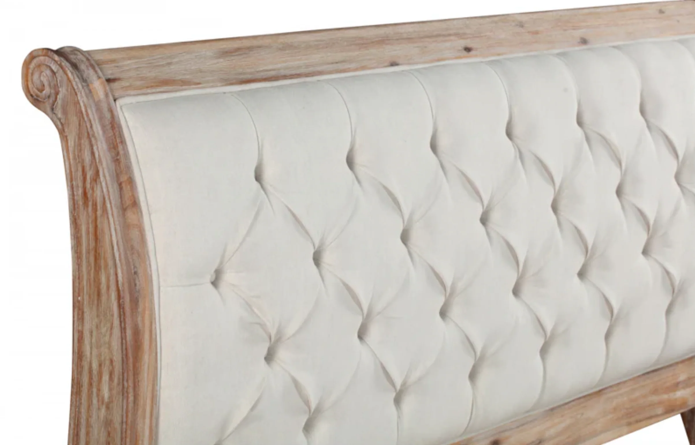 Ibiza Upholstered Sleigh Bed Frame - Image 3