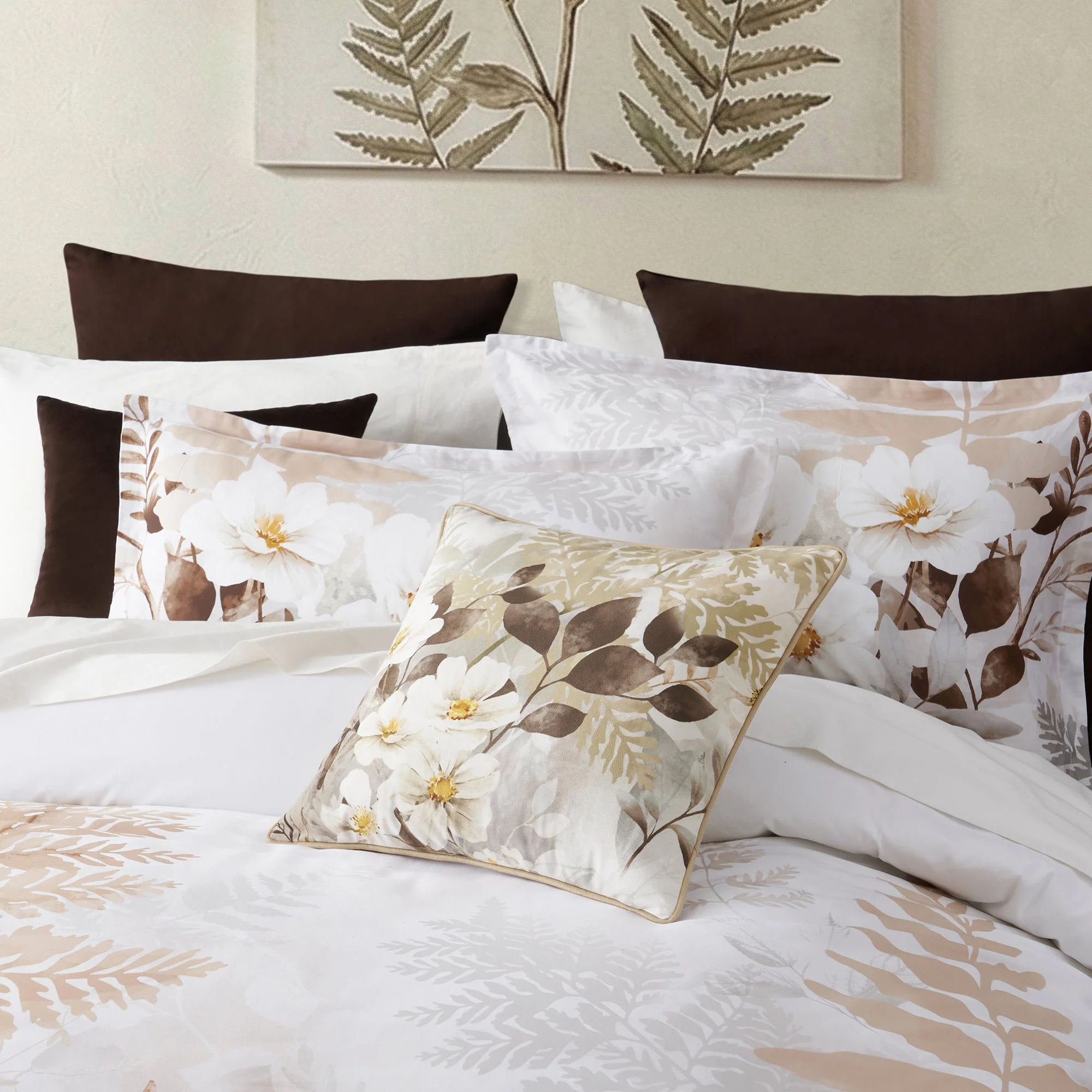 Jubilee Quilt Cover Set Natural - Image 2