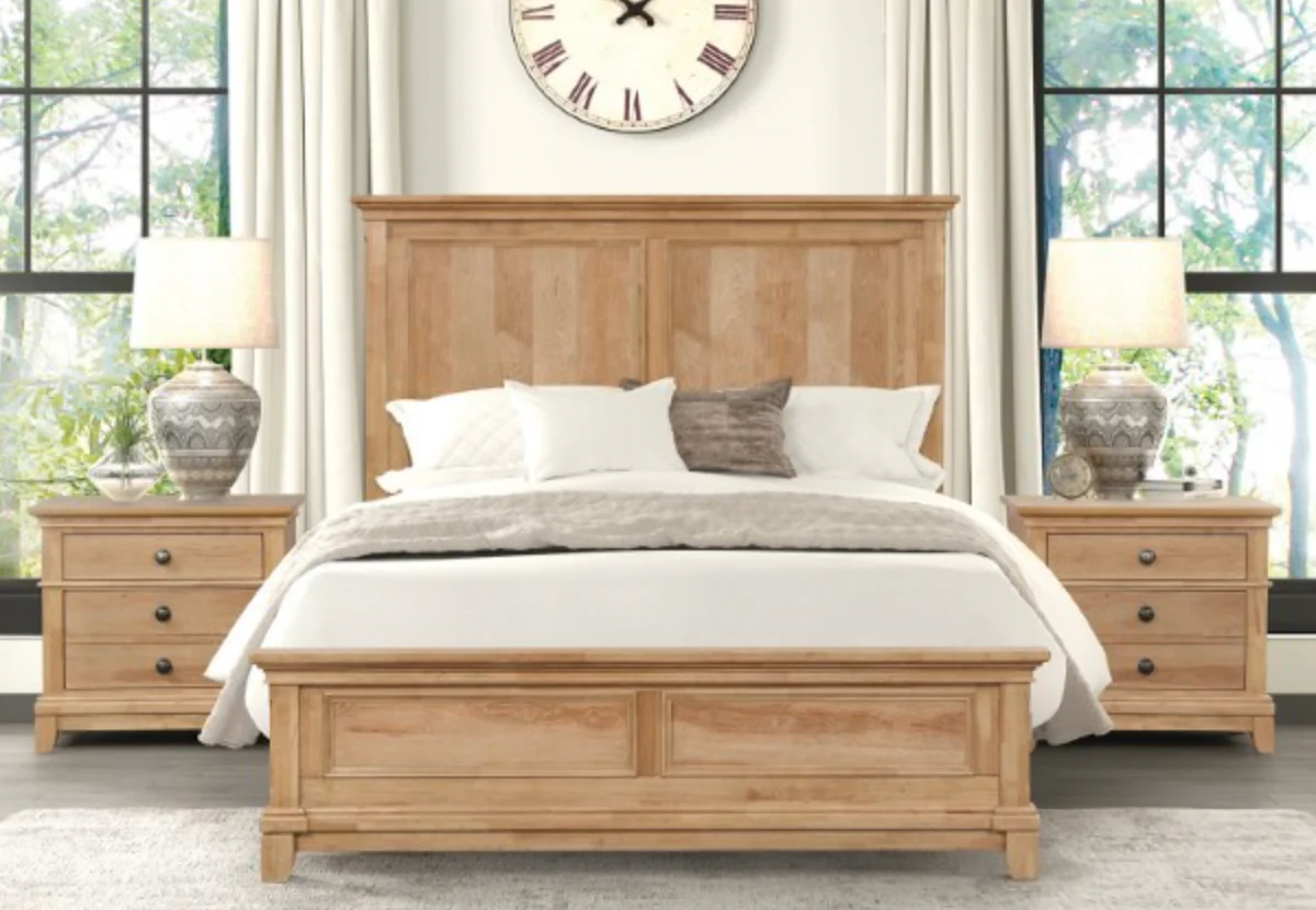 Julien Wood Bed Frame - Image 3