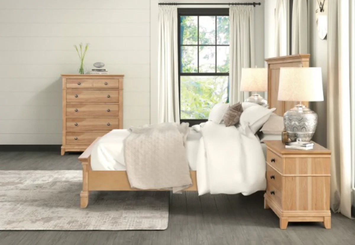 Julien Wood Bed Frame - Image 4