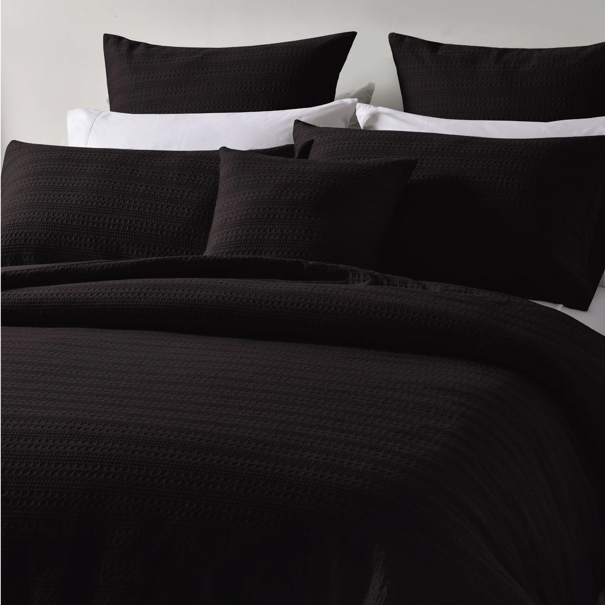 Kahlani Quilt Cover Set Chocolate - Image 2